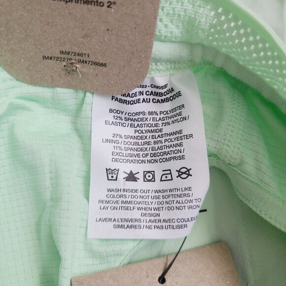 Nike Dri-Fit Aeroswift ADV 2" Lined Running Shorts FN3349-376 Size M Green - Picture 5 of 5